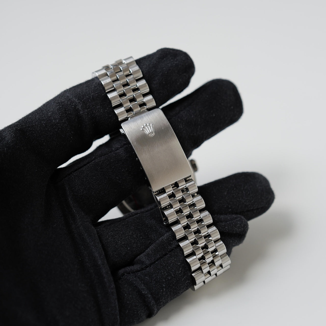 ロレックス/デイトジャスト16234/K番/黒文字盤/WGベゼル/箱・保証書付き/ROLEX DATE-JUST Ref.16234 "Black dial" K-Serial 2001y with Box and Paper