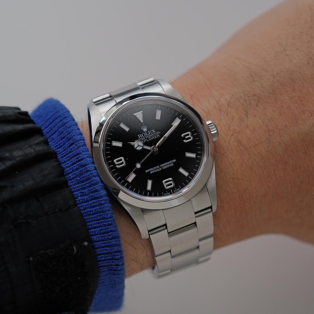 ロレックス/エクスプローラー1/114270/K番/ROLEX EXPLORE 1 REF.114270 K-Serial 2001 with Box