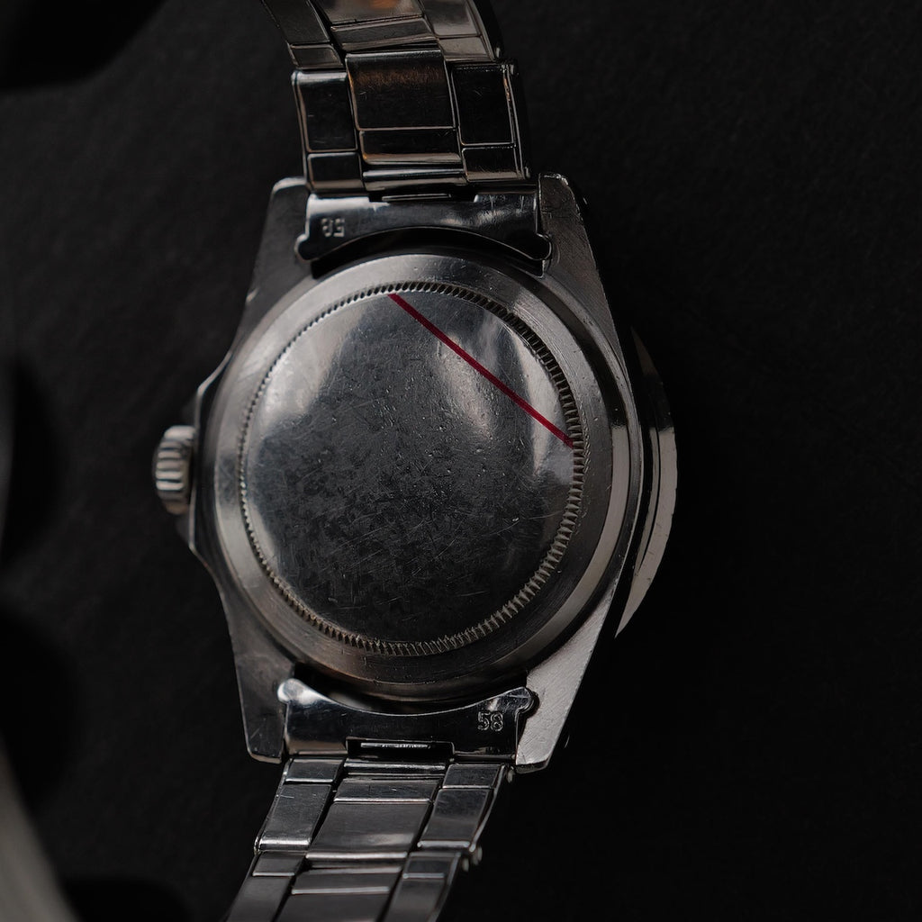 ロレックス/サブマリーナー5512/PCG/ミラーダイヤル/ミニッツサークル/6ドット/2ライン/ROLEX SUBMARINER REF.5512 "PCG GILT 2-LINE" Chapter Ring 1961y