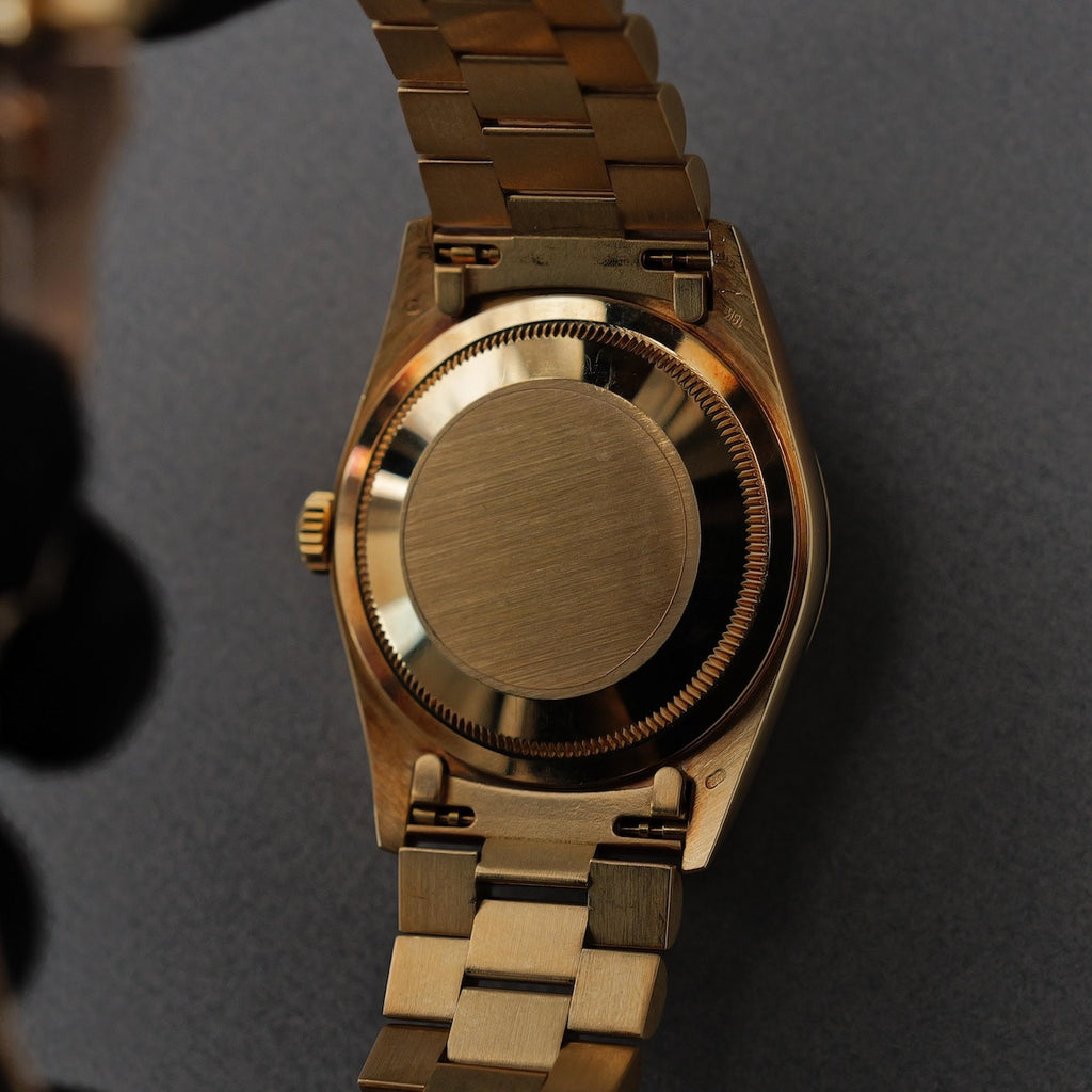 ロレックス/デイデイト18238/A番/10Pダイヤモンド/18Kイエローゴールド/保証書つき/ROLEX DAY-DATE Ref.18238 "10P Diamond" 18KYG 1998-99 with Paper