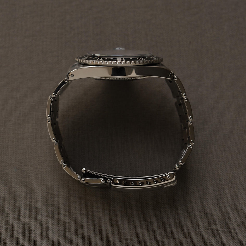 ロレックス/GMTマスター1675/ラディアルダイヤル/マーク3ダイヤル/黒ベゼル/ROLEX GMT-MASTER Ref.1675 "Radial Dial" Mark.3 Black Bezel 1977y