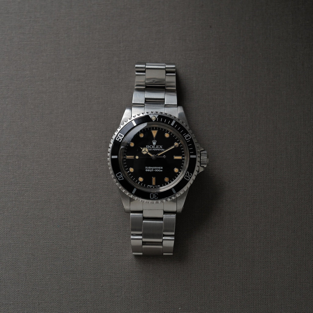 ロレックス/サブマリーナー5513/フチあり/パティーナダイヤル/ROLEX SUBMARINER REF.5513 "PATINA" 1985Y