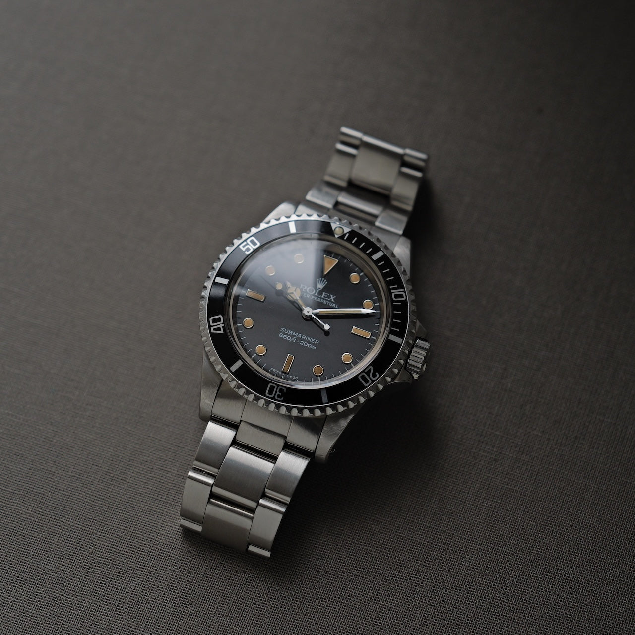 ロレックス/サブマリーナー5513/フチあり/パティーナダイヤル/ROLEX SUBMARINER REF.5513 "PATINA" 1985Y