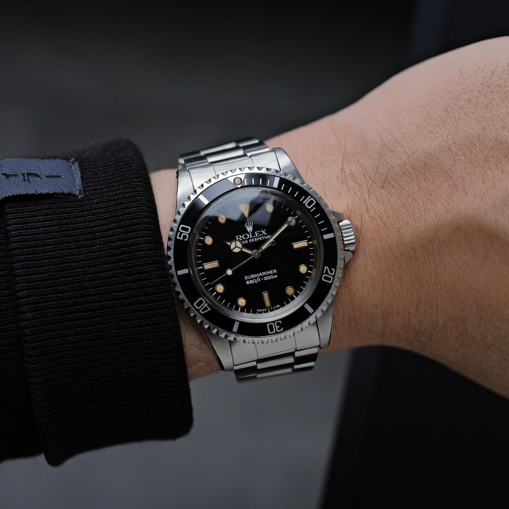 ロレックス/サブマリーナー5513/フチあり/パティーナダイヤル/ROLEX SUBMARINER REF.5513 "PATINA" 1985Y