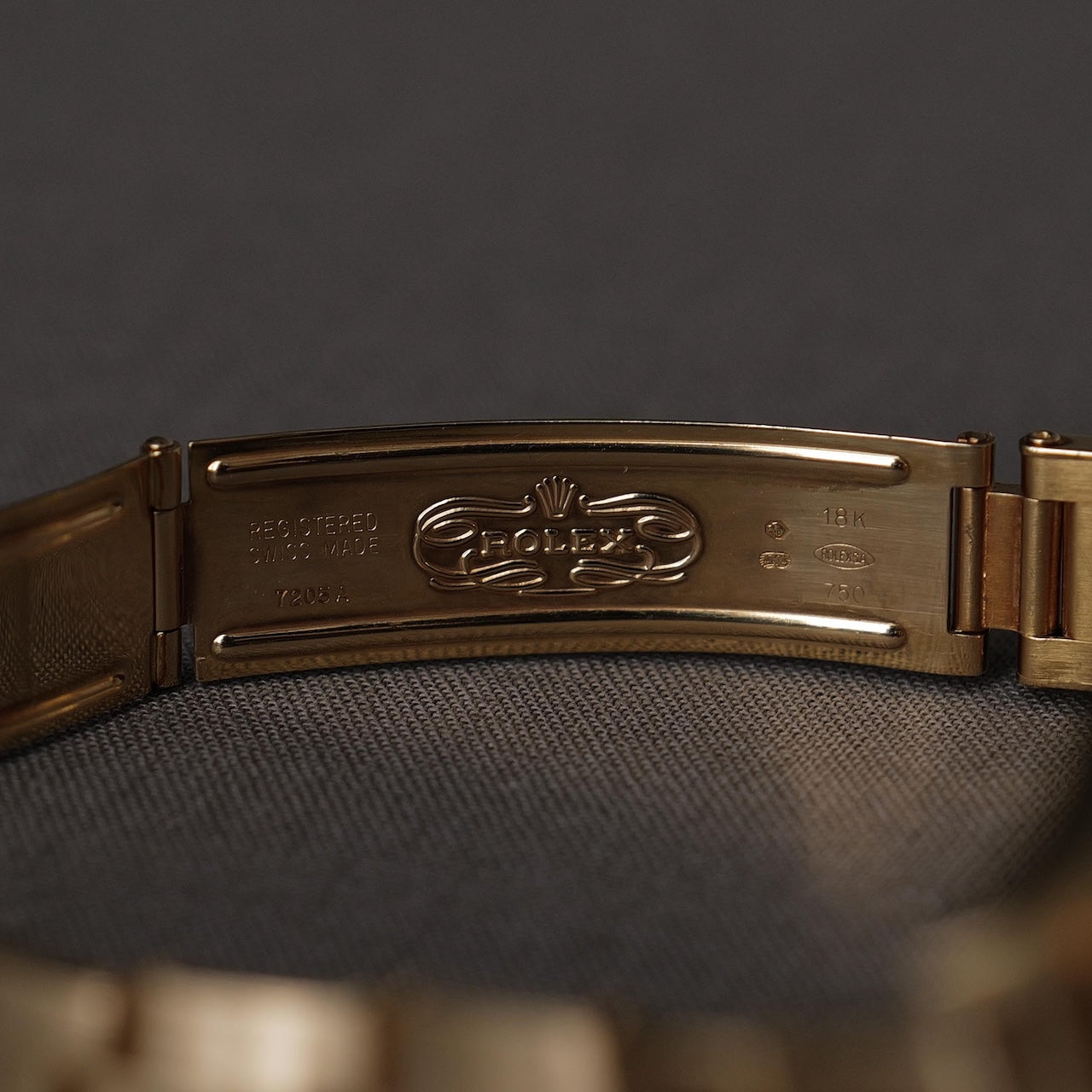 ロレックス/オイスターパーペチュアル14208M/K番/18Kイエローゴールド/国内正規ギャラ/ROLEX OYSTER PERPETUAL Ref.14208M 18KYG 2001y with Japan ROELX Guarantee