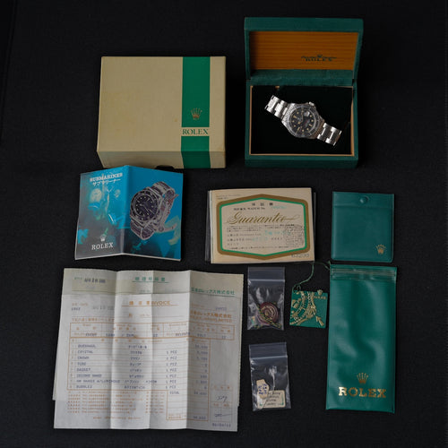 ロレックス/サブマリーナーデイト1680/赤サブ/マーク4ダイヤル/保証書付きフルセット/ROLEX SUBMARINER REF.1680 "RED SUBMARINER" Mark 4 Feet First 1971Y Full Set