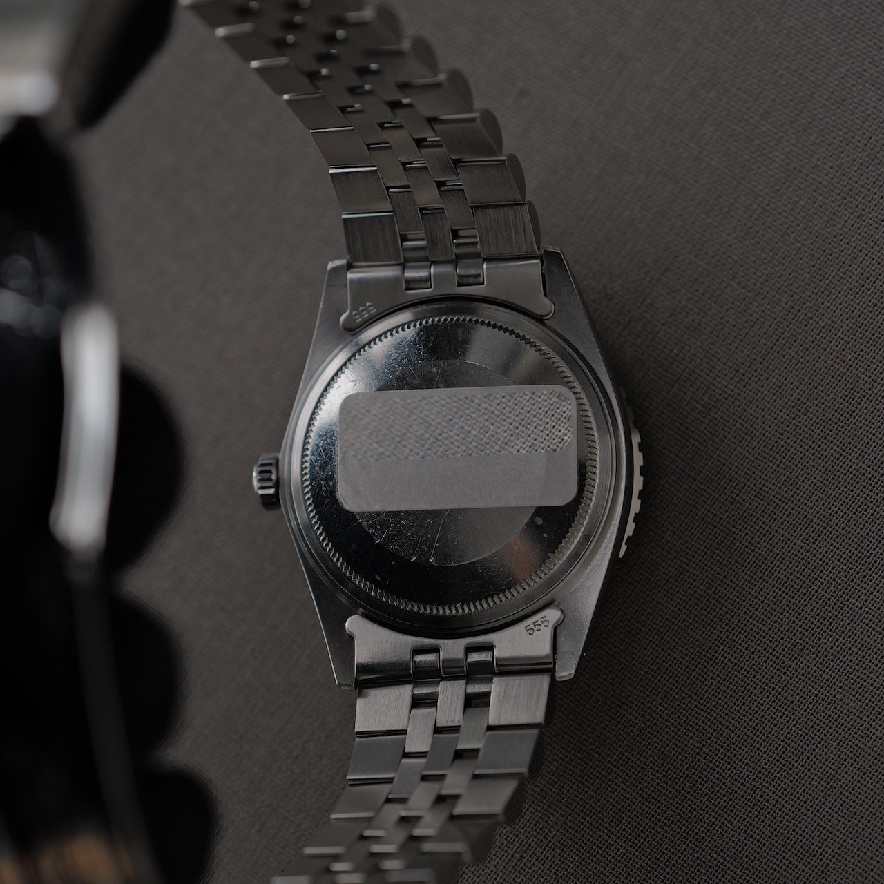 ロレックス/デイトジャスト16250/サンダーバード/ネイビーギルト/WGベゼル/シルバーレター/保証書付きフルセット/ROLEX DATE-JSUT Ref.16250 Thunderbird "NAVY GILT"WG Bezel 1982-83y Full Set