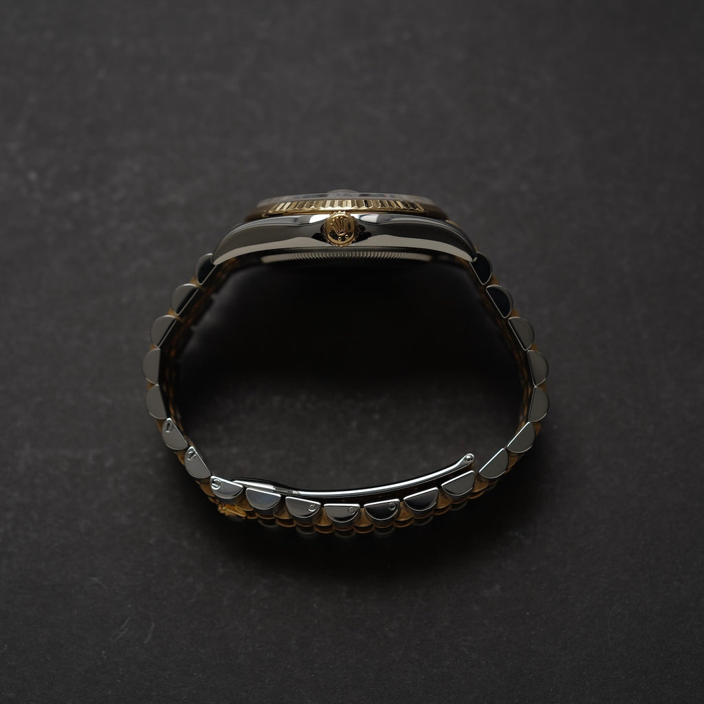 ロレックス/デイトジャスト36/116233/オニキス/2Pダイヤモンド/ROLEX DATE-JUST 36 Ref.116233 "ONYX 2P Diamonds" 18KYG circa 2015