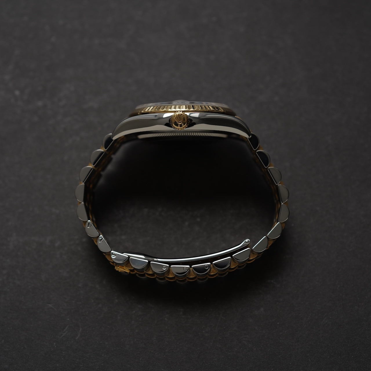 ロレックス/デイトジャスト36/116233/オニキス/2Pダイヤモンド/ROLEX DATE-JUST 36 Ref.116233 "ONYX 2P Diamonds" 18KYG circa 2015