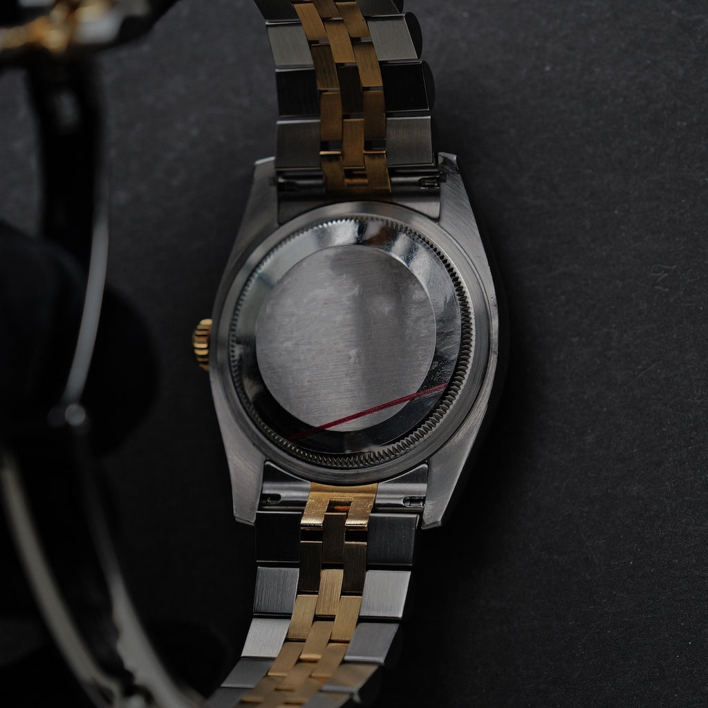 ロレックス/デイトジャスト36/116233/オニキス/2Pダイヤモンド/ROLEX DATE-JUST 36 Ref.116233 "ONYX 2P Diamonds" 18KYG circa 2015