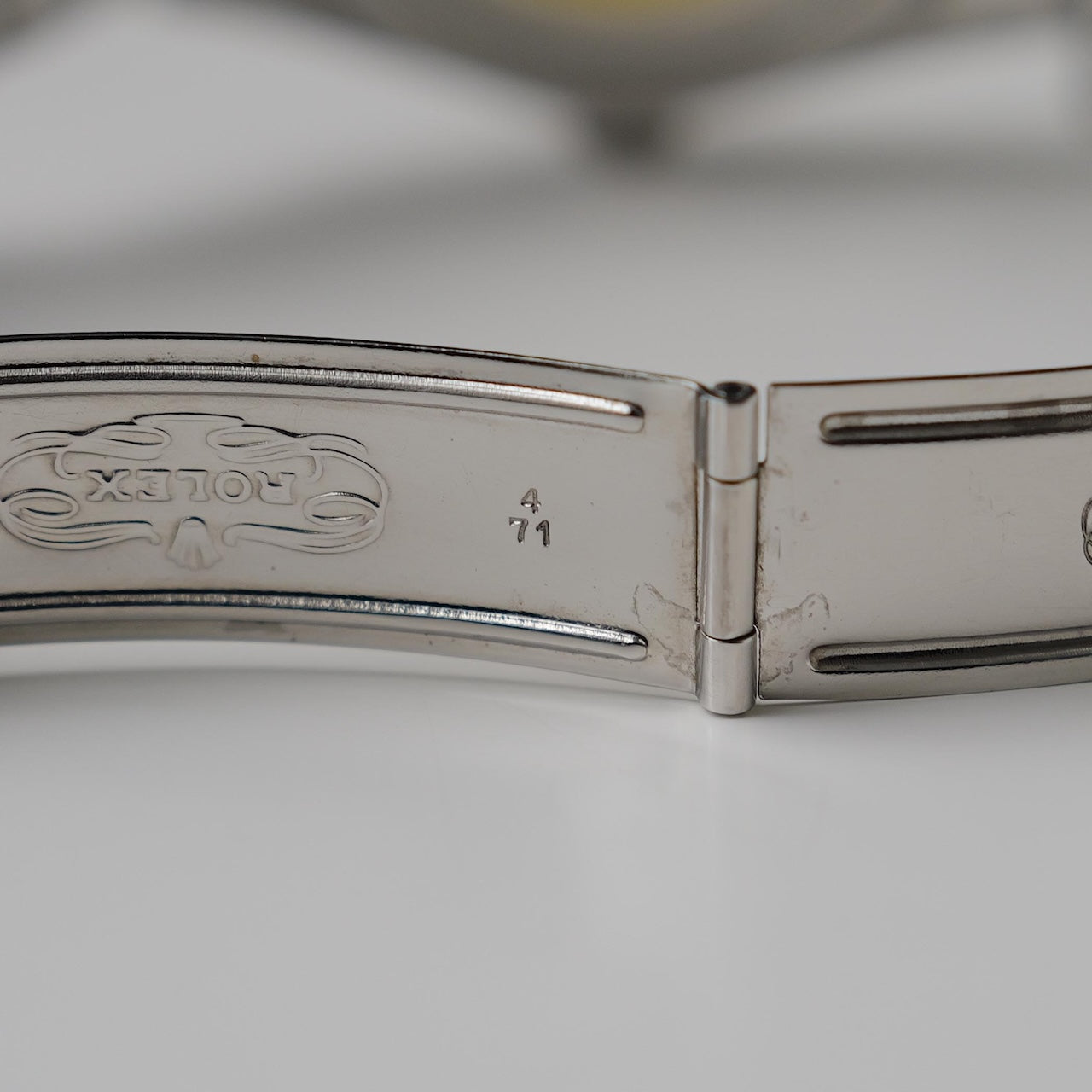 ロレックス/オイスターデイト6694/シルバーダイヤル/ミントコンディション/裏蓋シール/箱付・国内正規ギャラ/ROLEX OYSTER-DATE REF.6694 Silver dail 1971Y with Box and Paper MINT