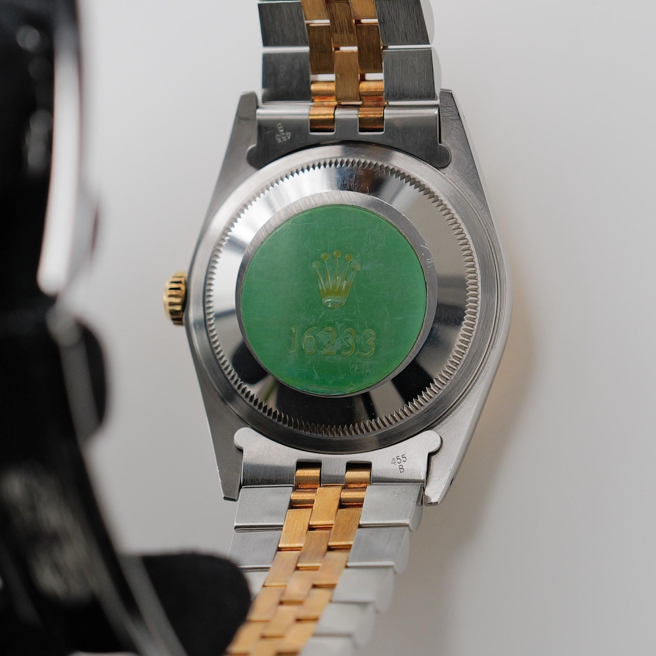 ロレックス/デイトジャスト16233G/X番/裏蓋シールあり/前期10Pダイヤ/18Kイエローゴールド/保証書付きフルセット/ROLEX DATE-JUST Ref.16233G "10P Diamonds" 18KYG 1991Y Full Set