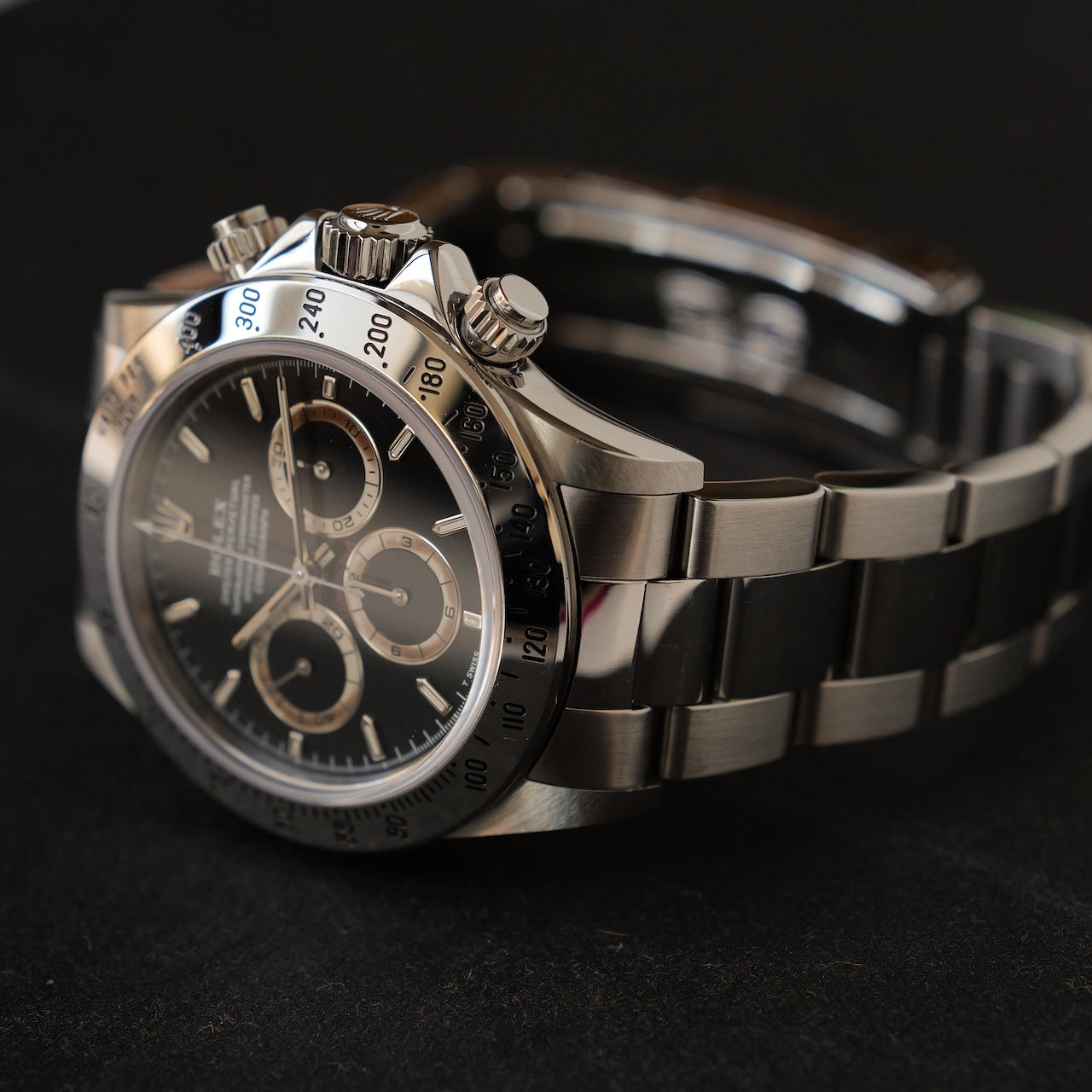 ロレックス/デイトナ16520/T番/パトリッツィ/ブラウンアイ/マーク5ダイヤル/保証書付きフルセット/ROLEX DAYTONA REF.16520 Mk.5 "BROWN EYE" PATRIZZI All Tritium 1996y Full Set