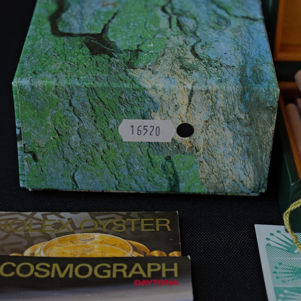 ロレックス/デイトナ16520/T番/パトリッツィ/ブラウンアイ/マーク5ダイヤル/保証書付きフルセット/ROLEX DAYTONA REF.16520 Mk.5 "BROWN EYE" PATRIZZI All Tritium 1996y Full Set
