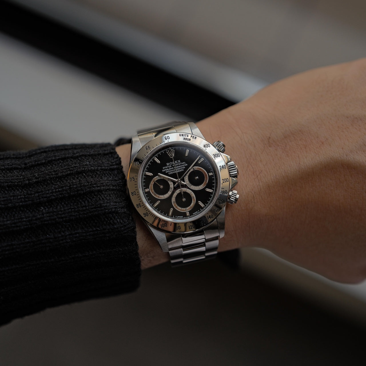 ロレックス/デイトナ16520/T番/パトリッツィ/ブラウンアイ/マーク5ダイヤル/保証書付きフルセット/ROLEX DAYTONA REF.16520 Mk.5 "BROWN EYE" PATRIZZI All Tritium 1996y Full Set