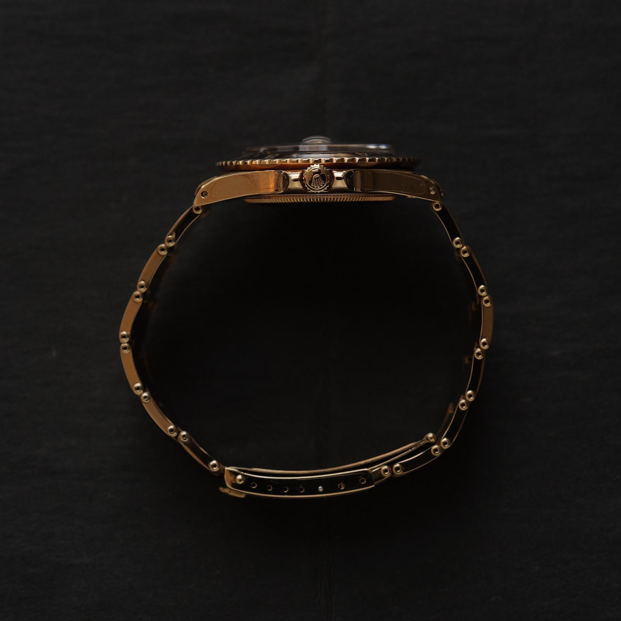 ロレックス/GMTマスター1675/8/茶つぼ/エナメルダイヤル/箱付き/ROLEX GMT-MASTER "Brown Nipple" Enamel Dial Ref.1675/8 18KYG Bracelet 1969-70Y with Box