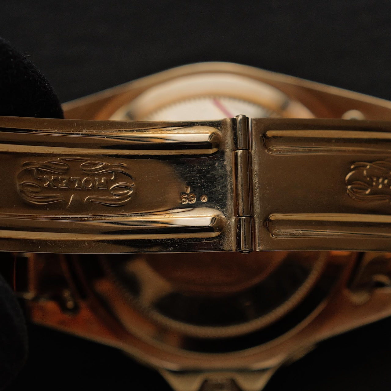 ロレックス/GMTマスター1675/8/茶つぼ/エナメルダイヤル/箱付き/ROLEX GMT-MASTER "Brown Nipple" Enamel Dial Ref.1675/8 18KYG Bracelet 1969-70Y with Box