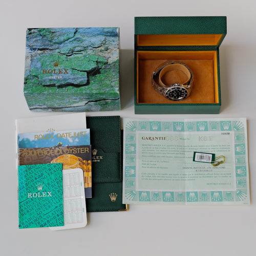 ロレックス/サブマリーナー/14060M/K番/2ライン/フラット4ベゼル/箱・保証書付きフルセット/ROLEX SUBMARINER Ref.14060M "2 Line, Flat4" 2002 Full Set