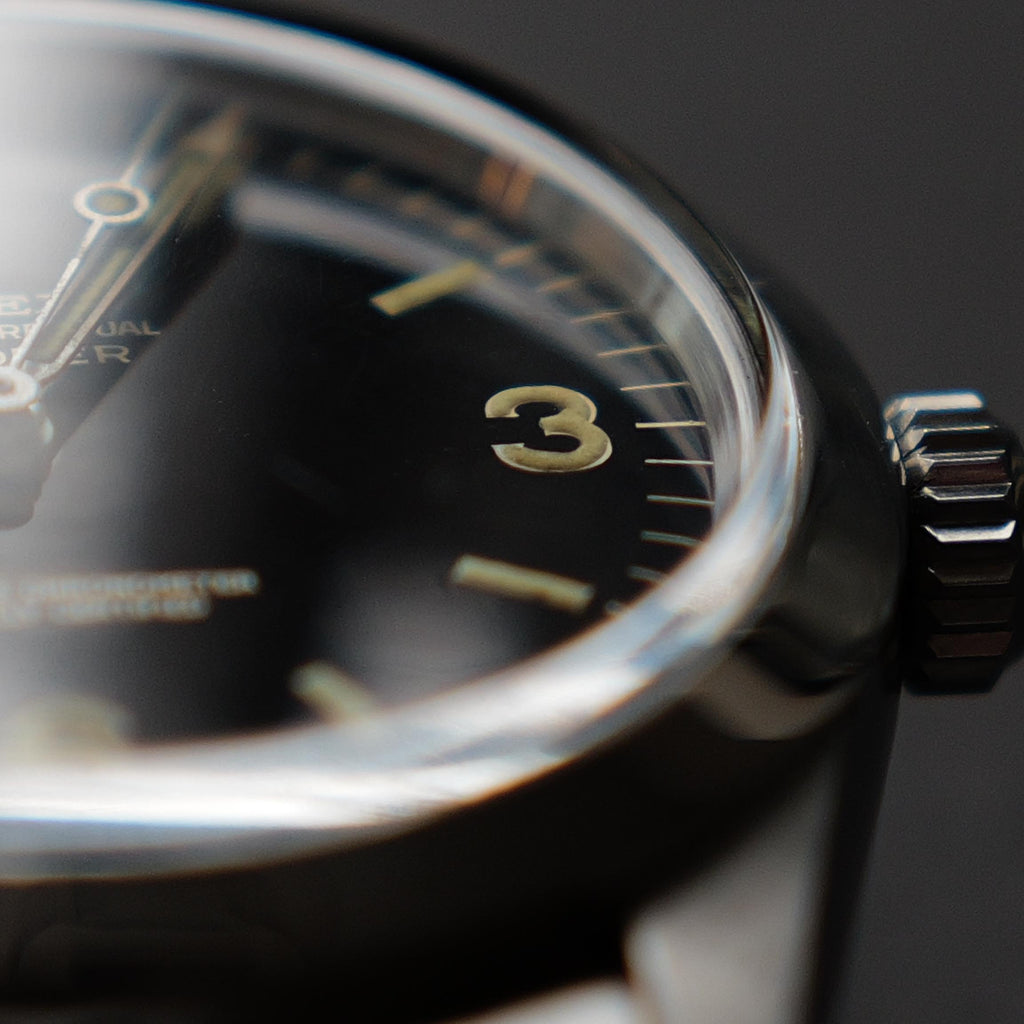 ロレックス/エクスプローラー1/1016/ミラーダイヤル/マーク6ダイヤル/ROLEX EXPLORER REF.1016 "GILT DIAL" Mk.6 Dial 1965Y