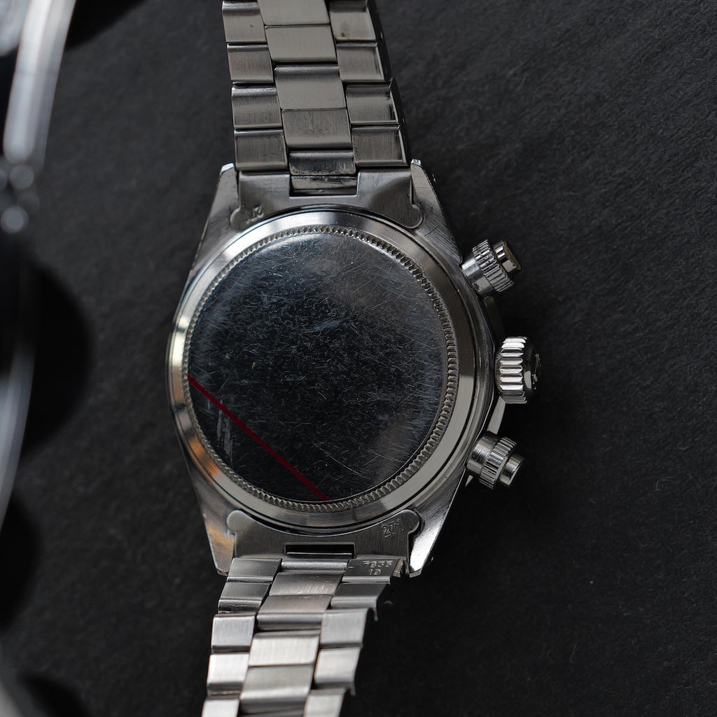 ロレックス/デイトナ6265/マーク１ダイヤル表記なし/シルバー/マーク１プッシャー/ROLEX DAYTONA Ref.6265 "Mark 1 Silver Dial" Mark 1 Pusher 1971-72