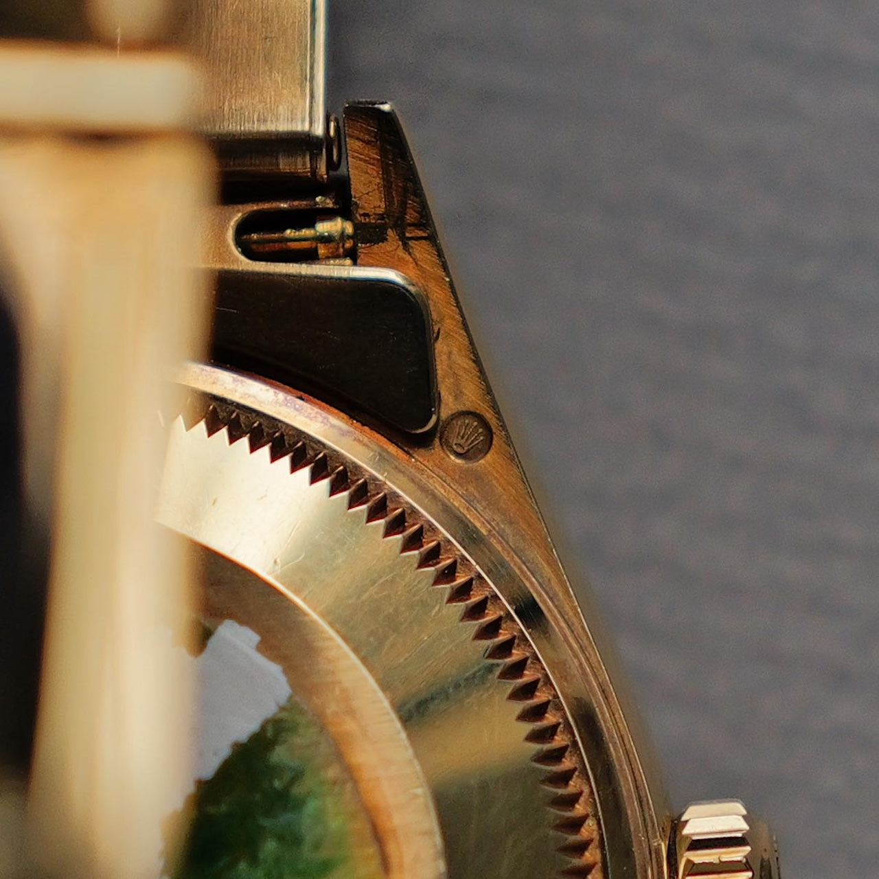 ロレックス/オイスター パーペチュアル デイト15238/F番/18KYGオイスターリベットブレス/ROLEX OYSTER PERPETUAL DATE REF.15238 18KYG Rivet Bracelet 2003-04Y