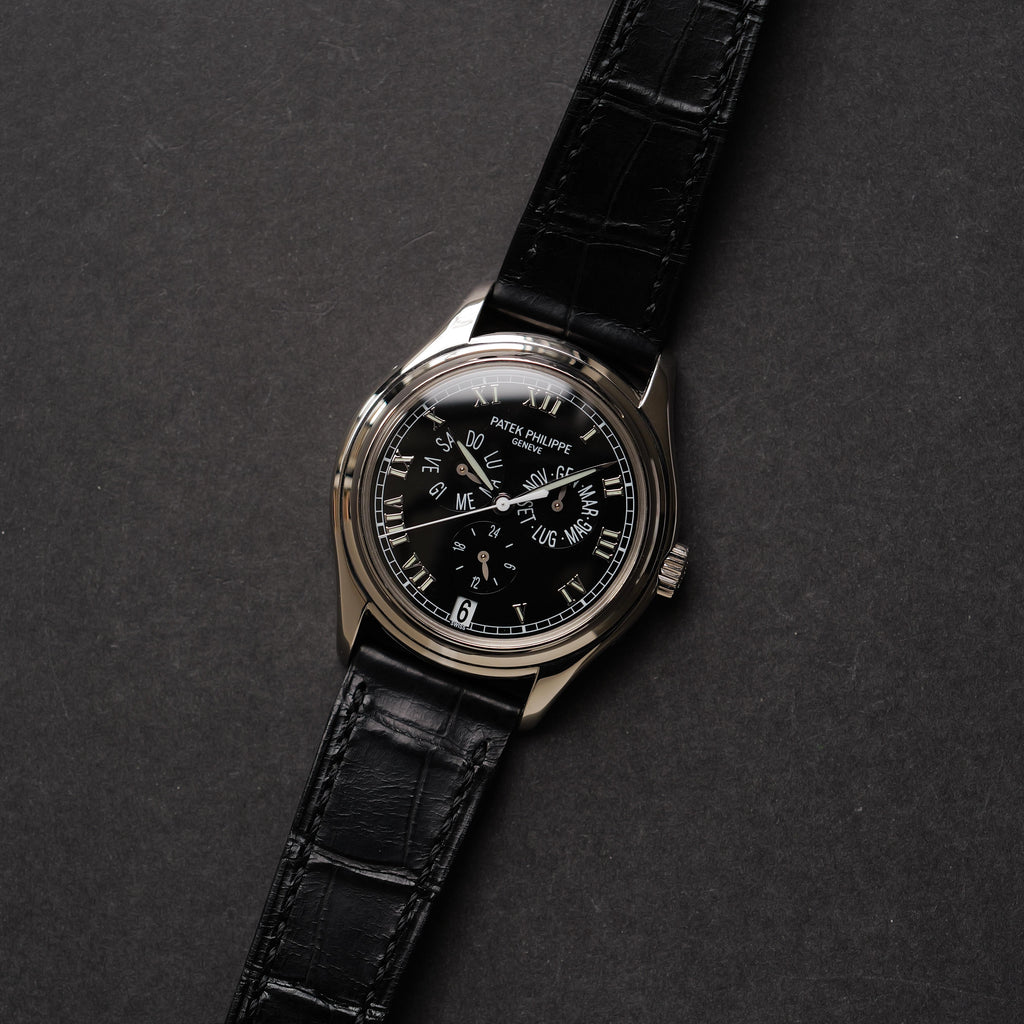 パテックフィリップ/アニュアルカレンダー5035G-001/18Kホワイトゴールド/PATEK PHILIPPE ANUAL CALENDER REF.5035G-001 18KWG 1990s