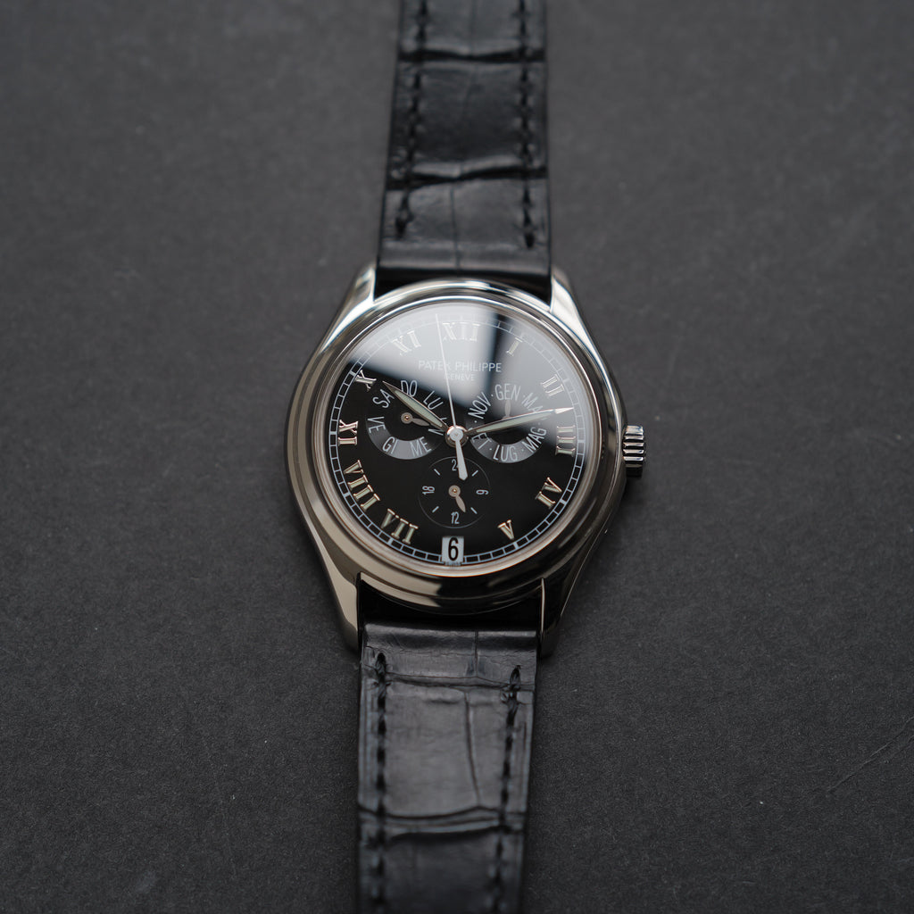 パテックフィリップ/アニュアルカレンダー5035G-001/18Kホワイトゴールド/PATEK PHILIPPE ANUAL CALENDER REF.5035G-001 18KWG 1990s