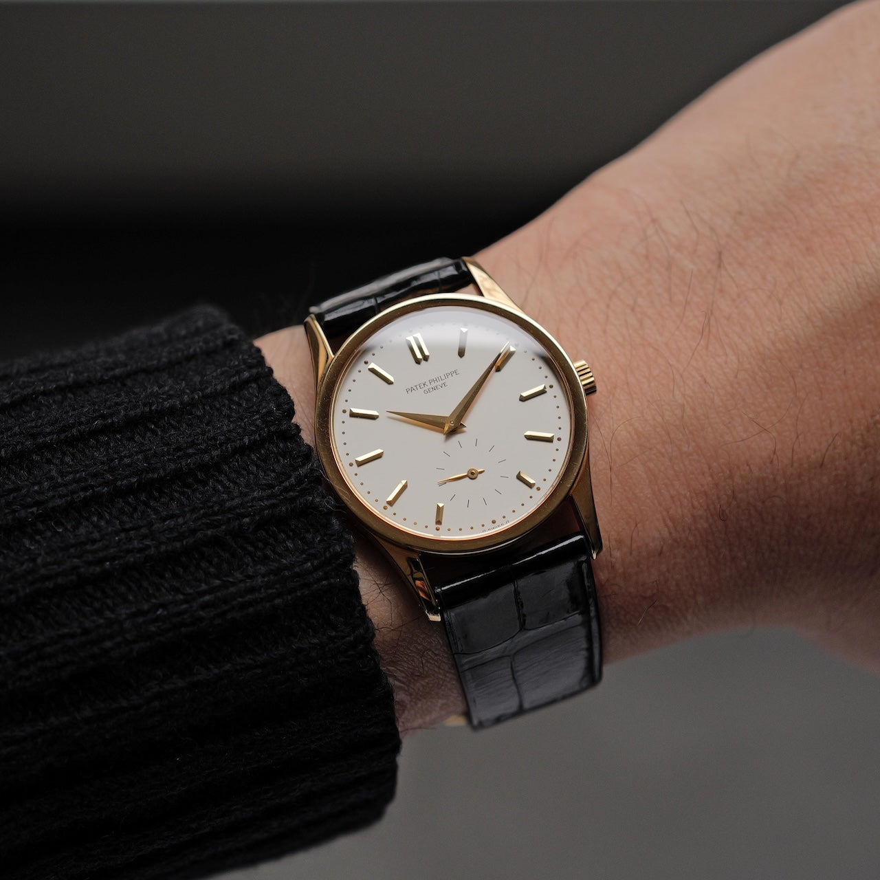 パテックフィリップ/カラトラバ/3796J/18Kローズゴールド/PATEK PHILIPPE CALATRAVA REF.3796R 18KRG