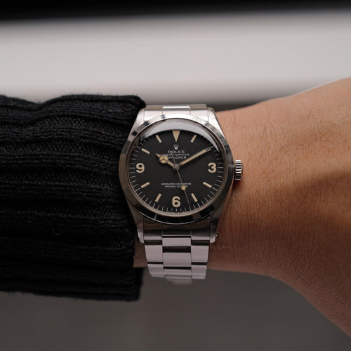 ロレックス/エクスプローラー1/1016/後期マーク２ダイヤル/ROLEX EXPLORER REF.1016 "MATTE DIAL" Late-Mk.2 Dial 1983Y