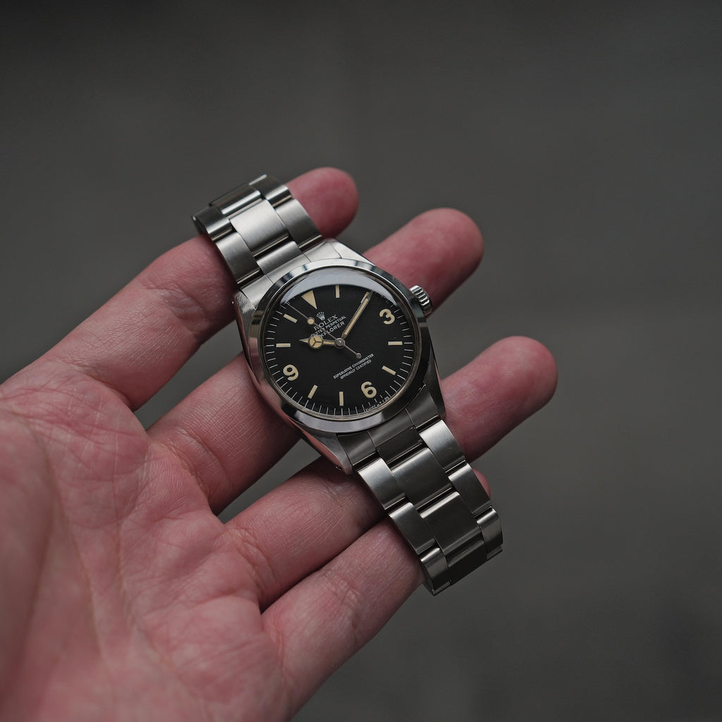 ロレックス/エクスプローラー1/1016/後期マーク２ダイヤル/ROLEX EXPLORER REF.1016 "MATTE DIAL" Late-Mk.2 Dial 1983Y