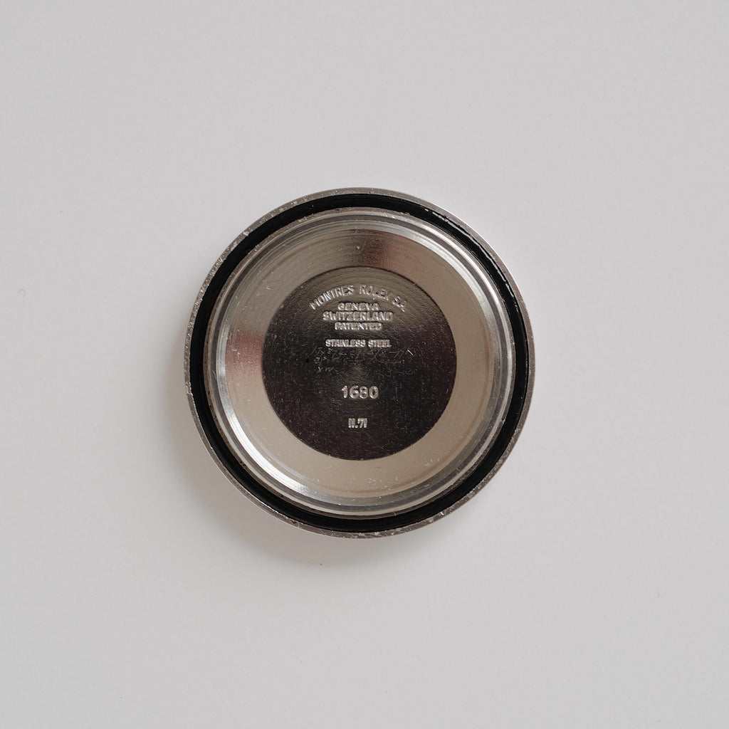 ロレックス/サブマリーナーデイト1680/赤サブ/マーク5ダイヤル/マーク3ベゼル/ROLEX SUBMARINER REF.1680 "RED SUBMARINER" Mark 5, Mark3 Bezel Feet First 1972Y