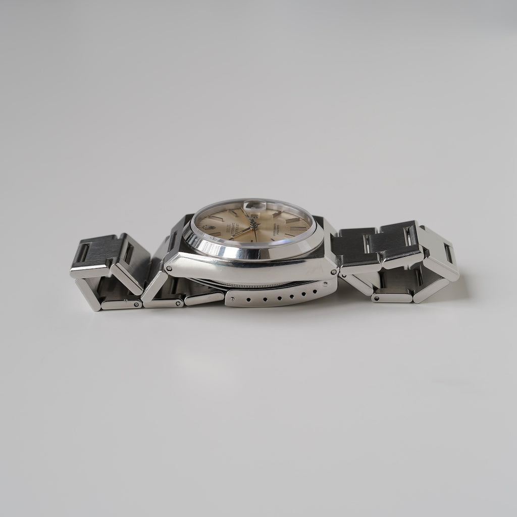 ロレックス/デイトジャスト オイスタークォーツ/17000/箱・国際保証書付き/ROLEX DATE-JUST OYSTER-QUARTZ REF.17000 SS with Paper and Box 1980Y