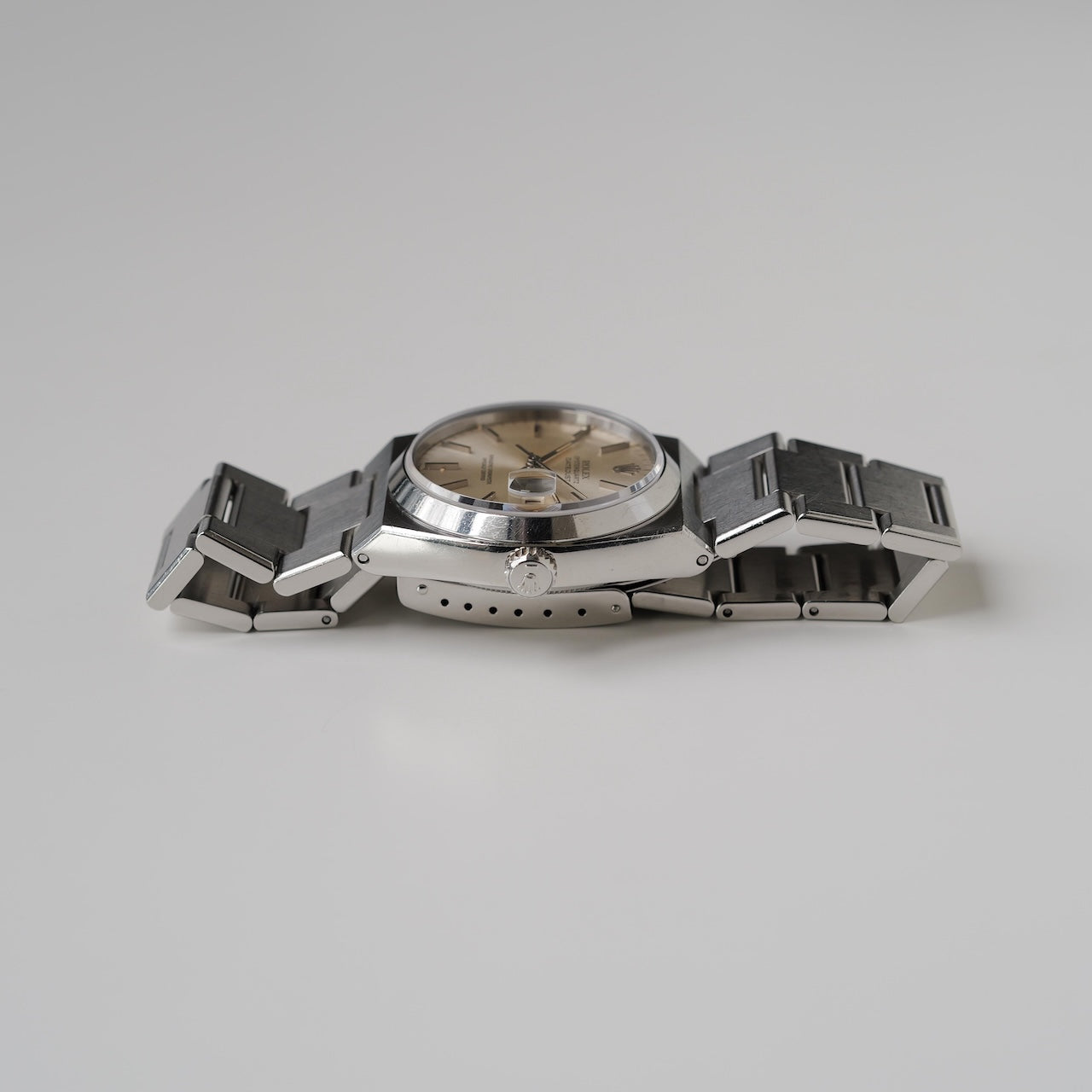 ロレックス/デイトジャスト オイスタークォーツ/17000/箱・国際保証書付き/ROLEX DATE-JUST OYSTER-QUARTZ REF.17000 SS with Paper and Box 1980Y