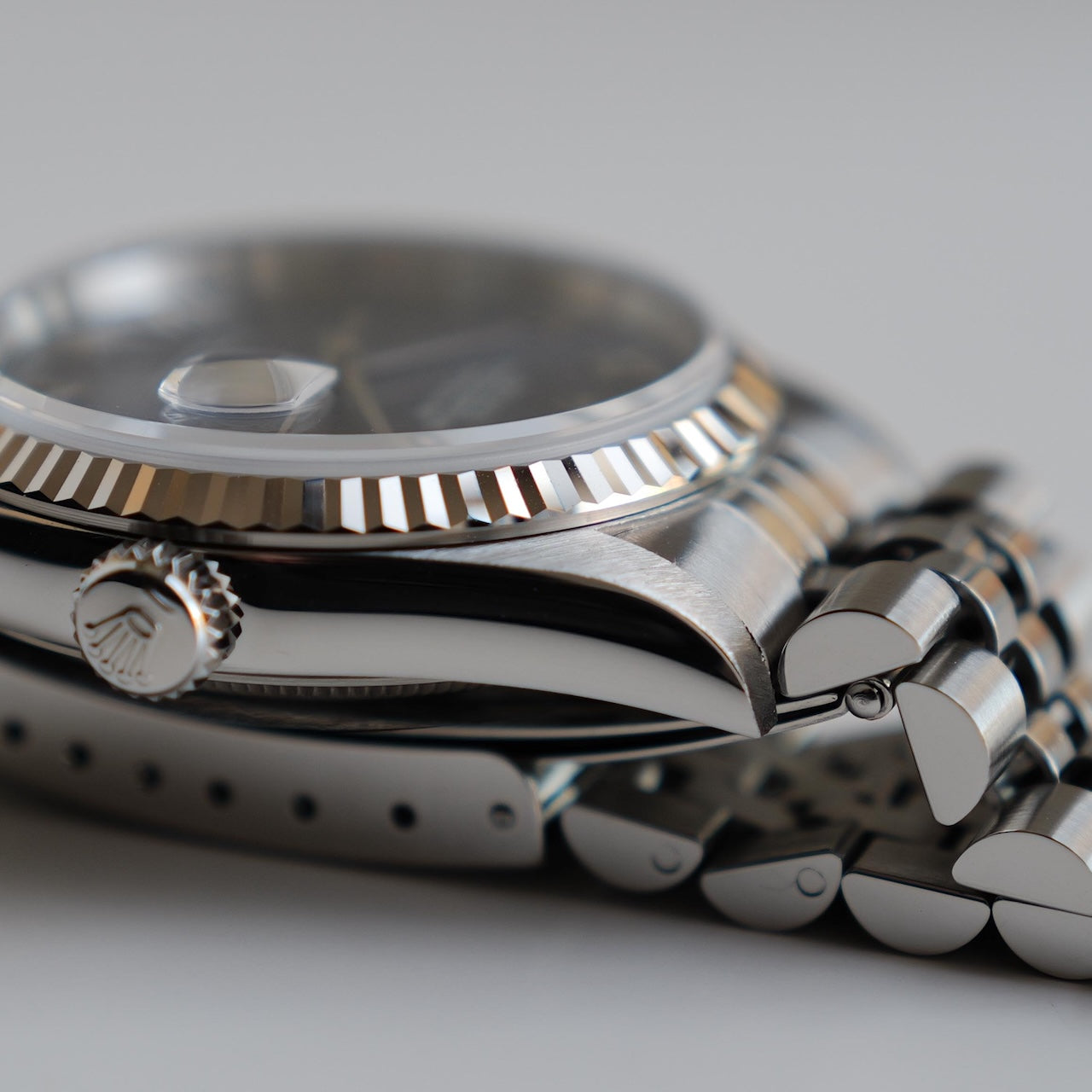 ロレックス/デイトジャスト16234/T番/ブルーローマン/ 18Kホワイトゴールドベゼル/ROLEX DATE-JUST REF.16234 "BLUE ROMAN" 18KWG bezel with 1996y