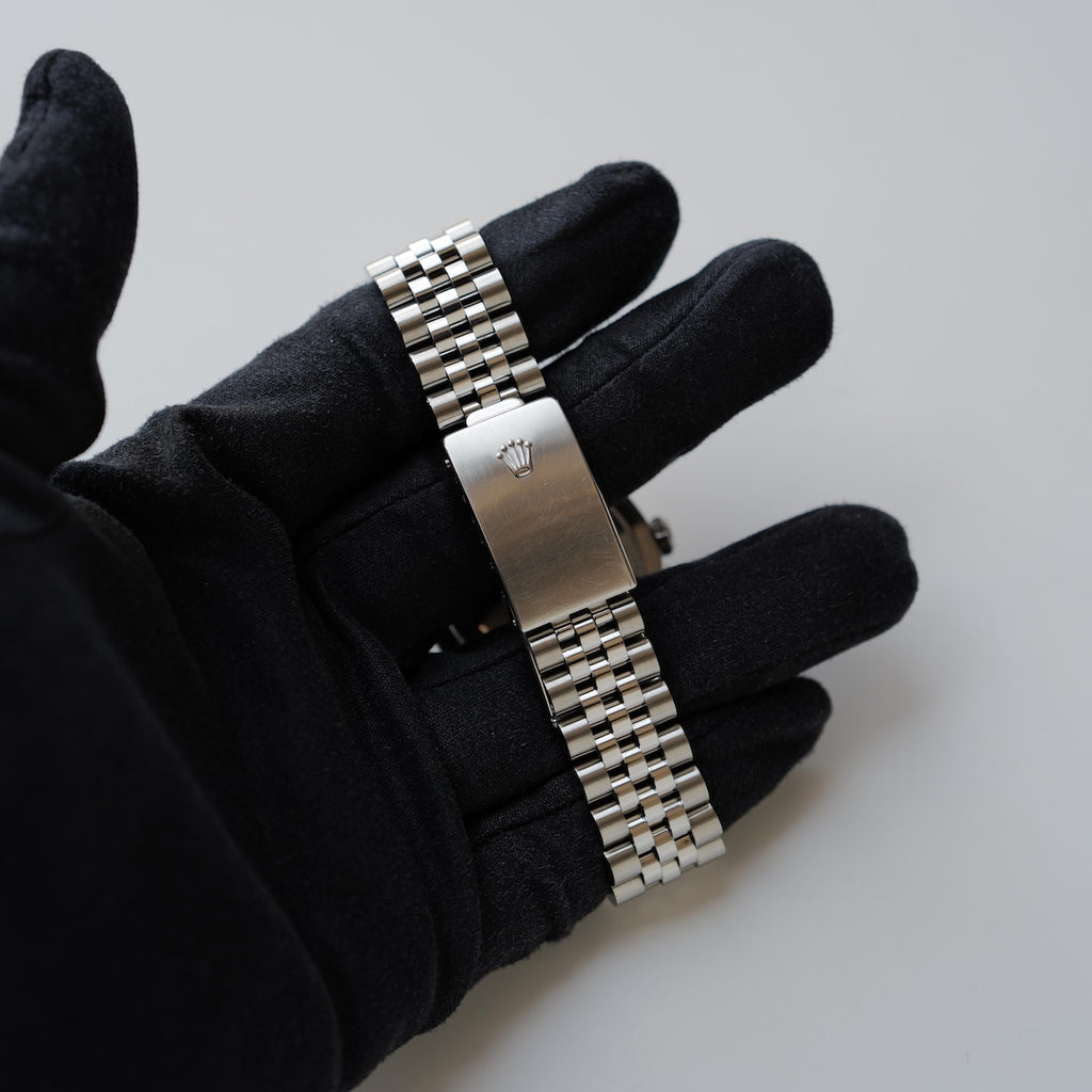 ロレックス/デイトジャスト16234/T番/ブルーローマン/ 18Kホワイトゴールドベゼル/ROLEX DATE-JUST REF.16234 "BLUE ROMAN" 18KWG bezel with 1996y