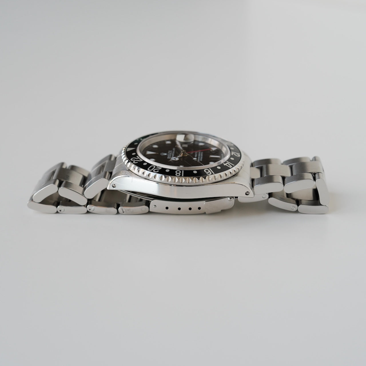 ロレックス/GMTマスター1675/U番/トリチノバ/裏蓋シールあり/箱・保証書付き/ROLEX GMT-MASTER Ref.16700 "TRITINOVA" with Paper and Box 1997-98y