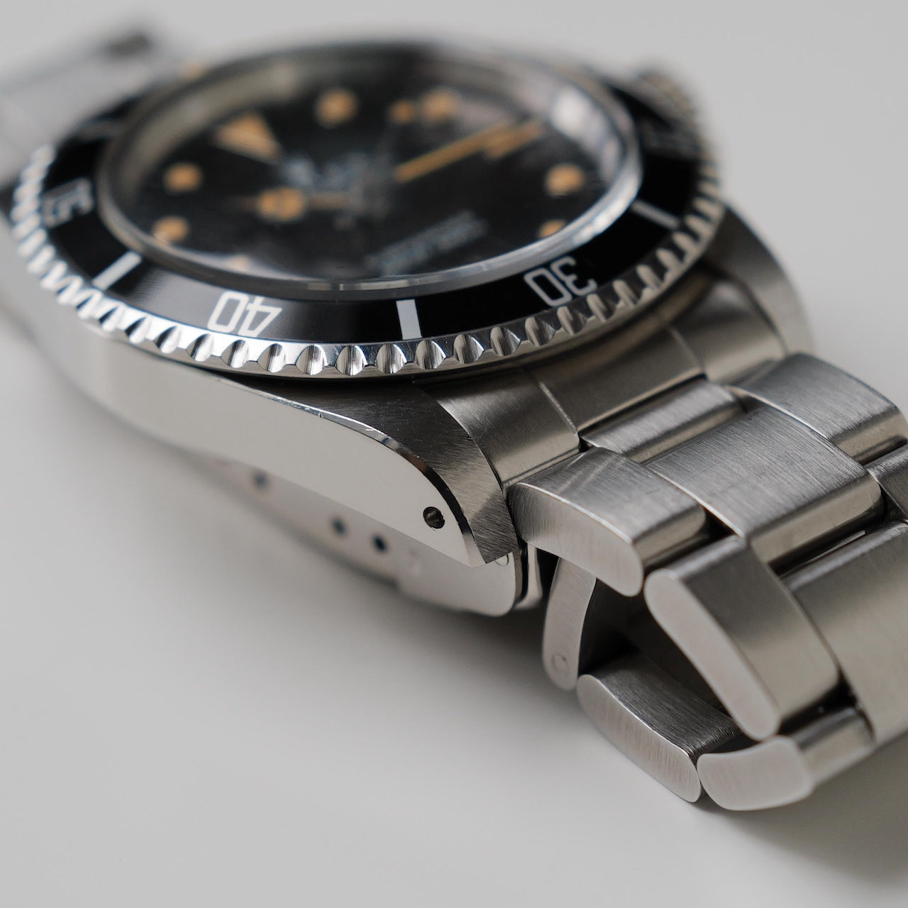 ロレックス/サブマリーナー5513/パティーナ/フチあり/裏蓋シールあり/ROLEX SUBMARINER REF.5513 "PATINA" 1984Y