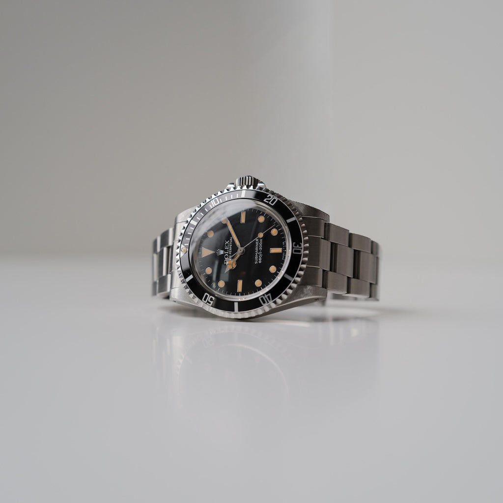ロレックス/サブマリーナー5513/パティーナ/フチあり/裏蓋シールあり/ROLEX SUBMARINER REF.5513 "PATINA" 1984Y