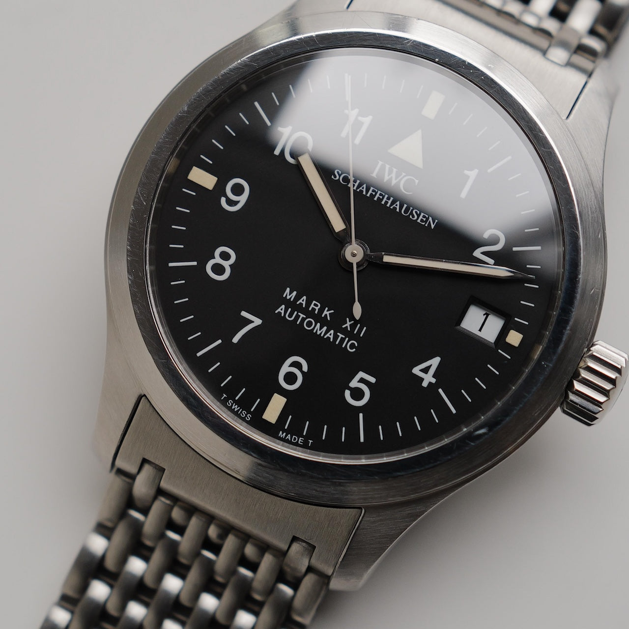 IWC/パイロットウォッチ/マークXII(12)/トリチウム/箱・保証書付き/IWC PILOTS WATCH Mark.12 REF.IW324101 Full Set 1990s