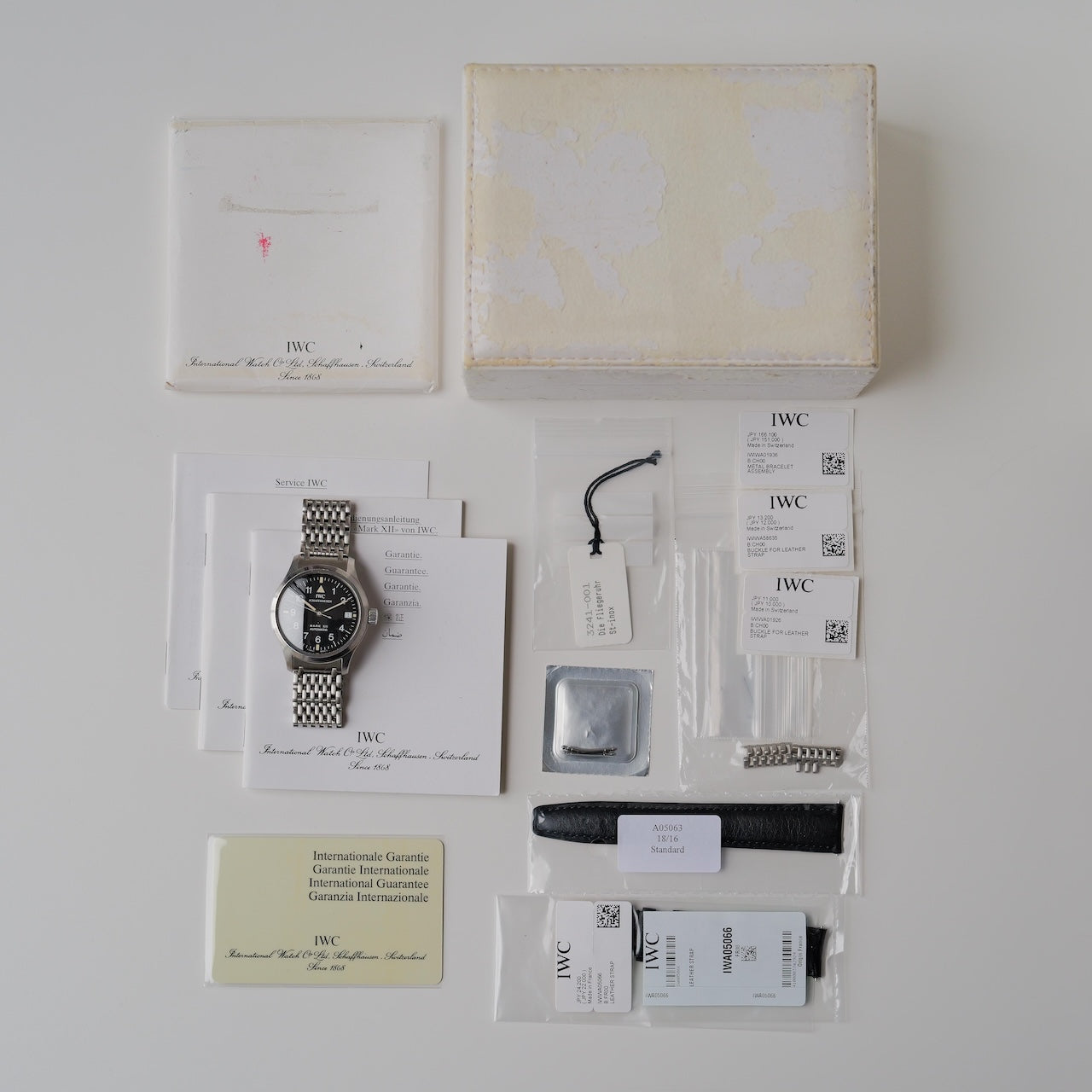 IWC/パイロットウォッチ/マークXII(12)/トリチウム/箱・保証書付き/IWC
