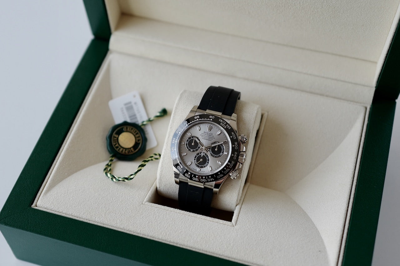 ROLEX DAYTONA ref.116519LN 18KWG Steel & Black Panda dial Fullset
