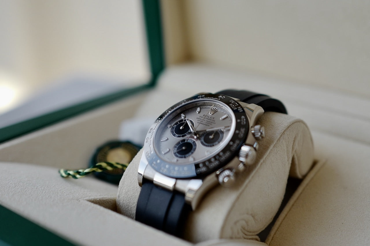 ROLEX DAYTONA ref.116519LN 18KWG Steel & Black Panda dial Fullset