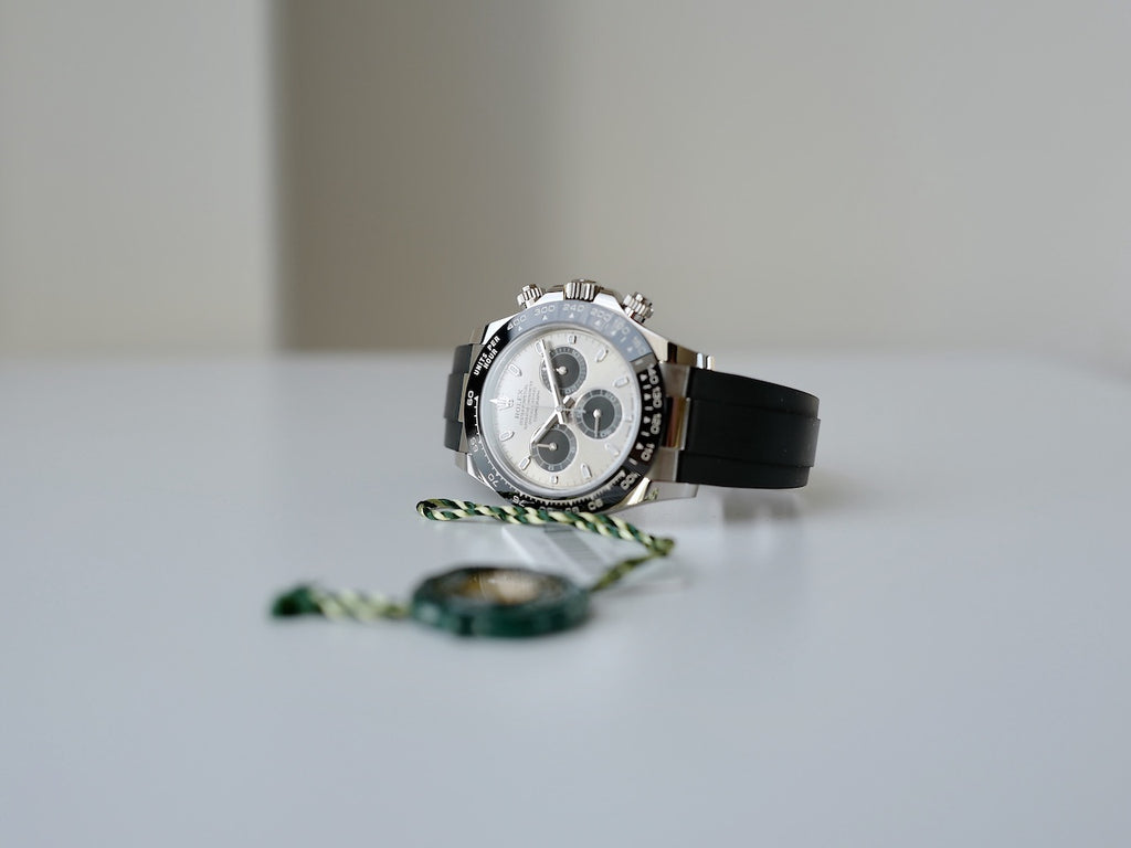 ROLEX DAYTONA ref.116519LN 18KWG Steel & Black Panda dial Fullset