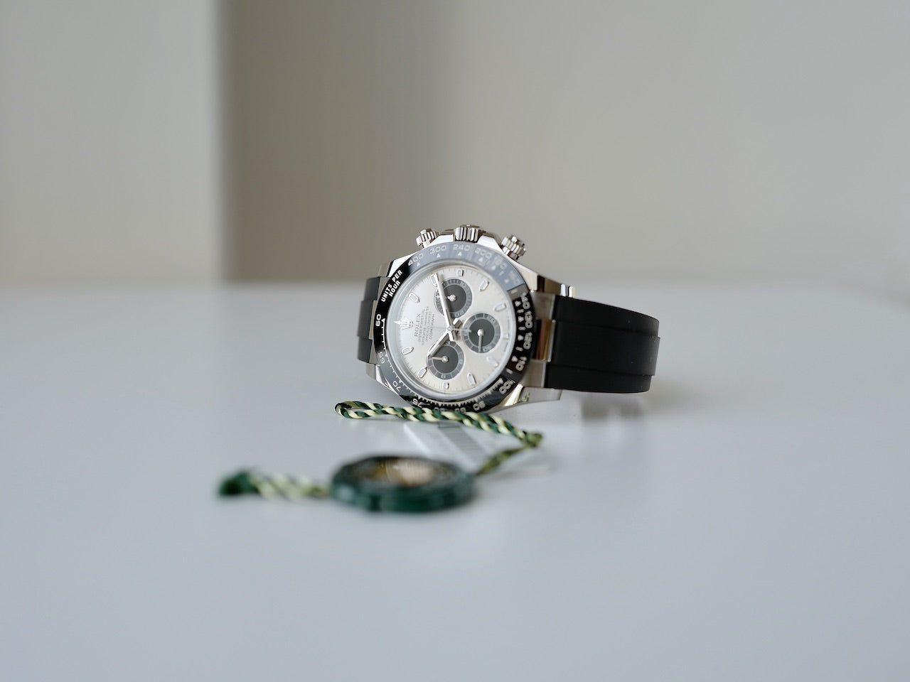 ROLEX DAYTONA ref.116519LN 18KWG Steel & Black Panda dial Fullset