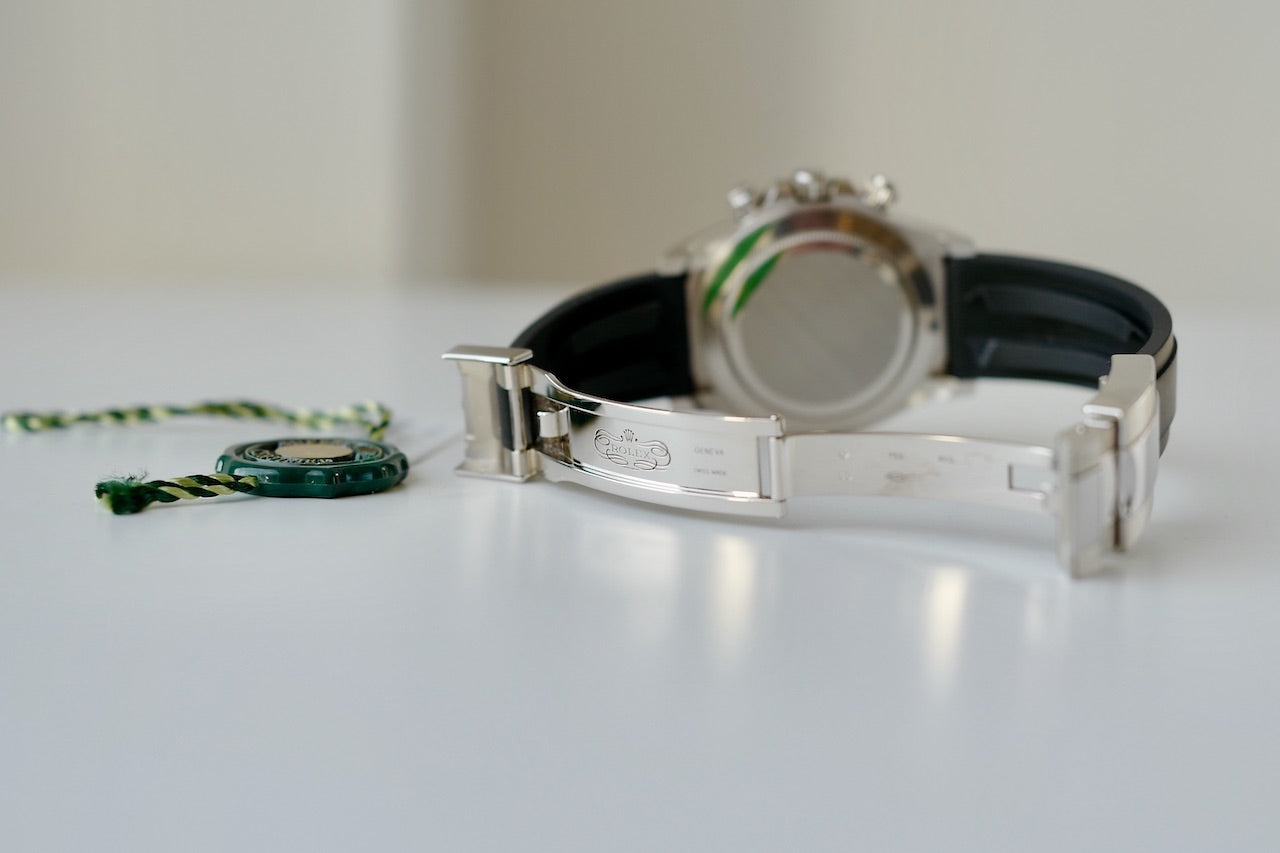 ROLEX DAYTONA ref.116519LN 18KWG Steel & Black Panda dial Fullset
