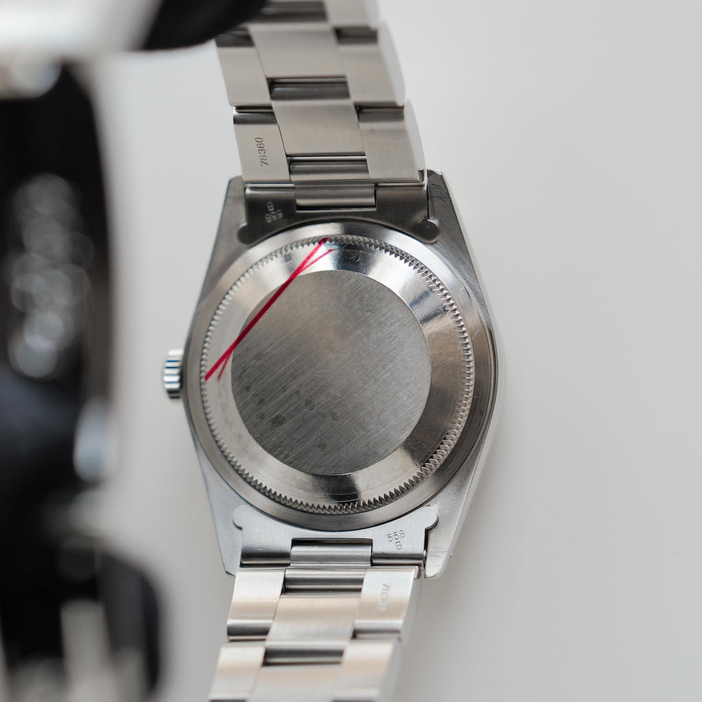 ロレックス/エクスプローラー14270/X番/少しパティーナダイヤル/オールトリチウム/シングルバックル/ラグ横穴あり/ROLEX EXPLORER 1 REF.14270 "Little PATINA" X-Serial All tritium Single buckle 1991-92Y