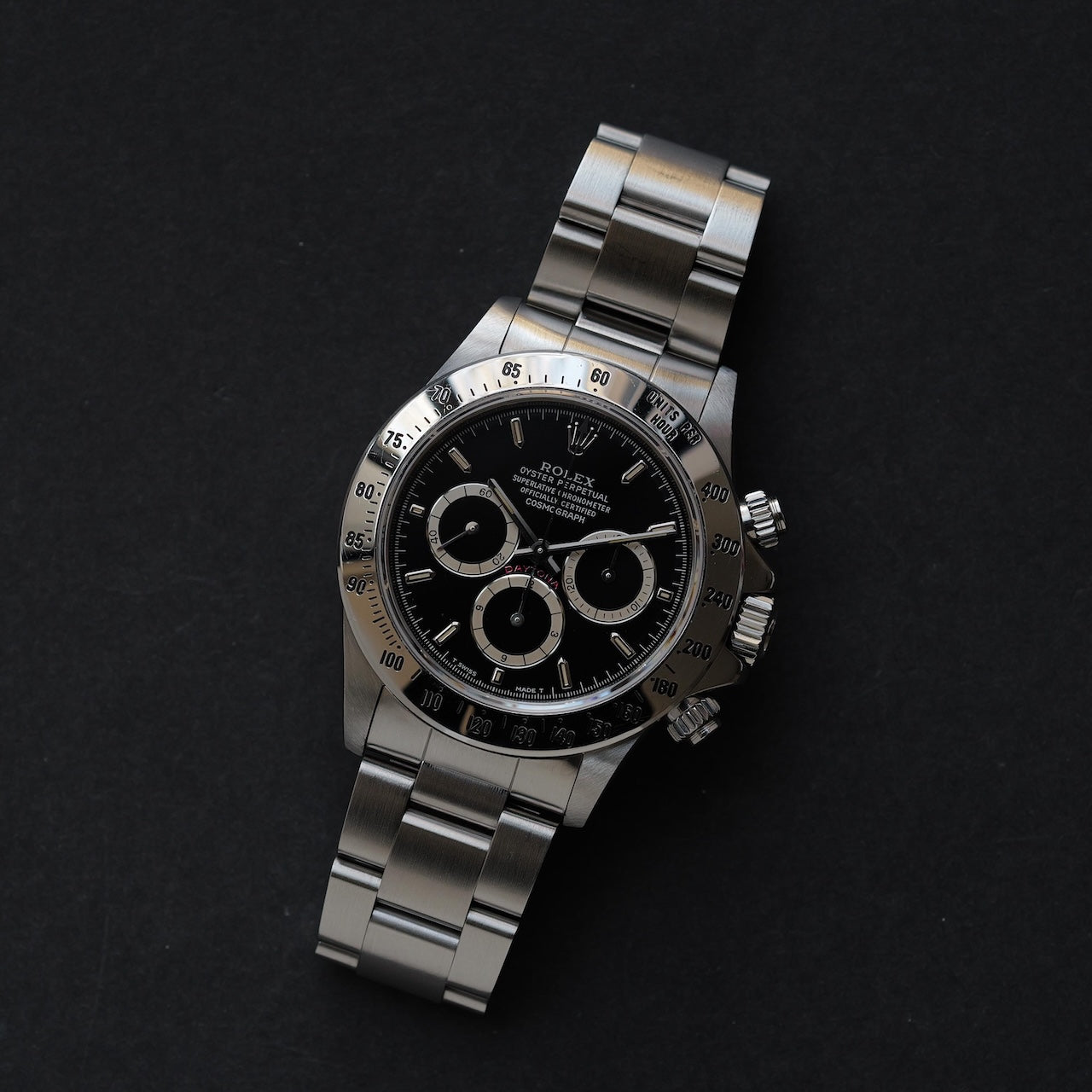 ロレックス/デイトナ16520/N番/マーク４ダイヤル/逆６/シングルバックル/オールトリチウム/ROLEX DAYTONA REF.16520 "Invert 6" Mk.4 Dial, Mk4 Bezel All Tritium 1991-92y