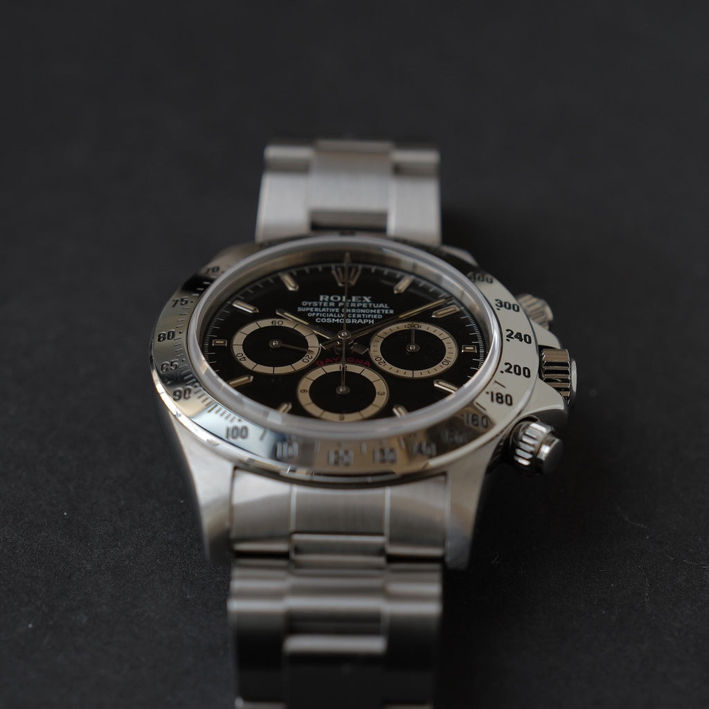 ロレックス/デイトナ16520/N番/マーク４ダイヤル/逆６/シングルバックル/オールトリチウム/ROLEX DAYTONA REF.16520 "Invert 6" Mk.4 Dial, Mk4 Bezel All Tritium 1991-92y