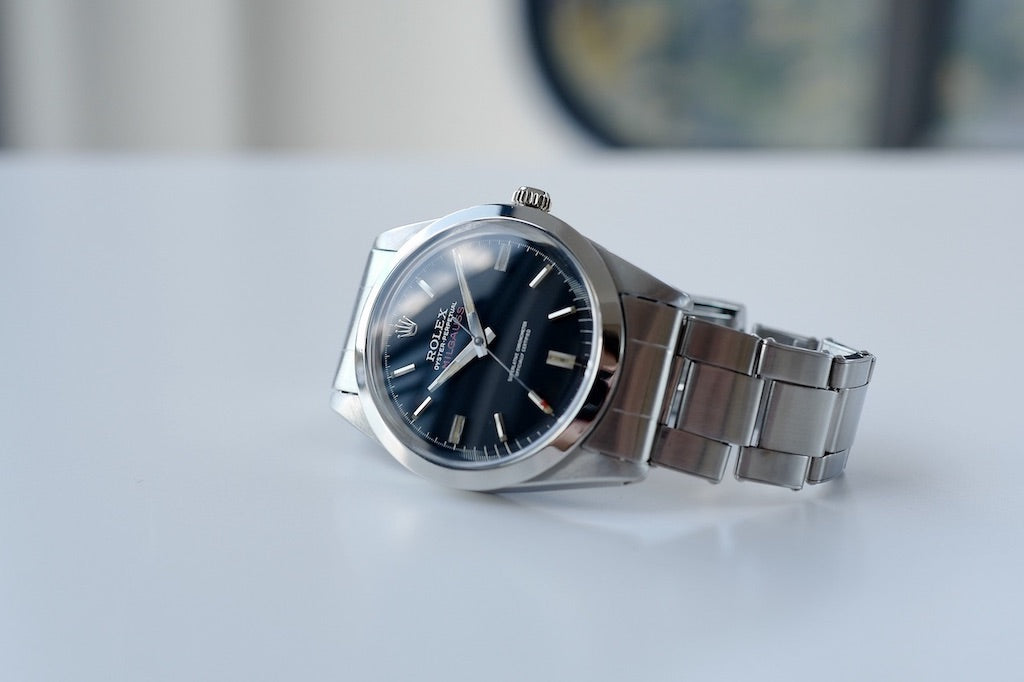 ROLEX MILGAUSS Ref.1019 early BLACK DIAL/1968y ROLEX JP OH Guarantee etc,