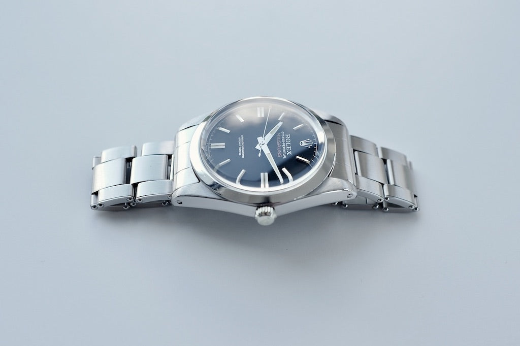 ROLEX MILGAUSS Ref.1019 early BLACK DIAL/1968y ROLEX JP OH Guarantee etc,
